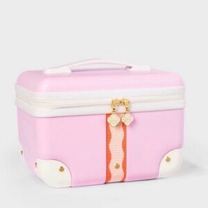 Roller Rabbit x Target Pink and Orange Vanity Case